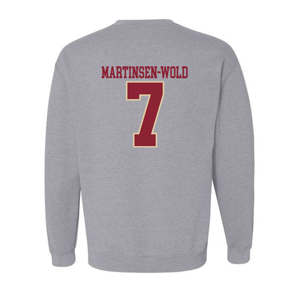 Boston College - NCAA Men's Soccer : Sander Martinsen-Wold - Classic Shersey Crewneck Sweatshirt