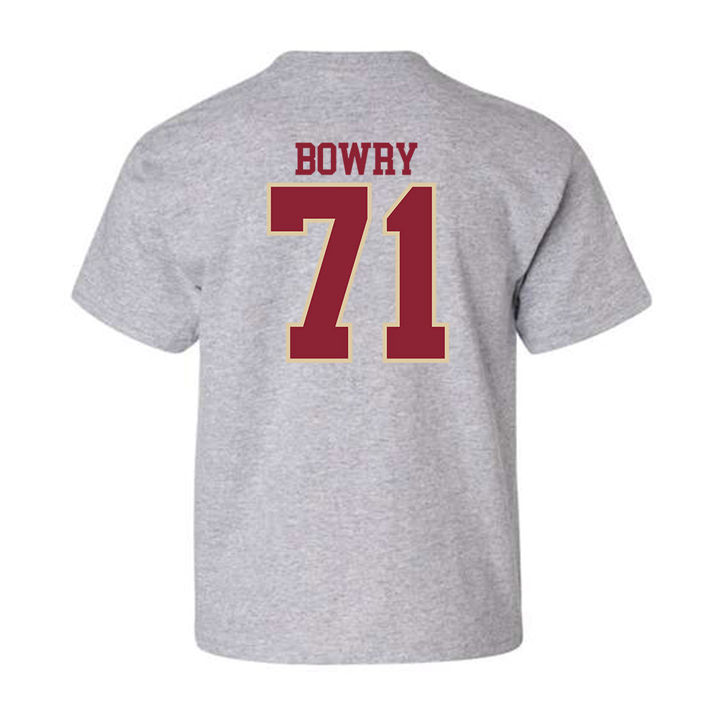 Boston College - NCAA Football : Jude Bowry - Classic Shersey Youth T-Shirt