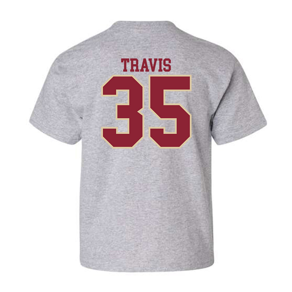 Boston College - NCAA Skiing : Gunnar Travis - Classic Shersey Youth T-Shirt