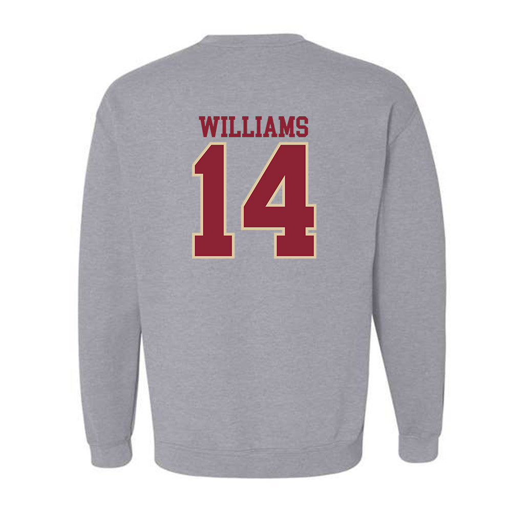 Boston College - NCAA Football : Jalon Williams - Classic Shersey Crewneck Sweatshirt