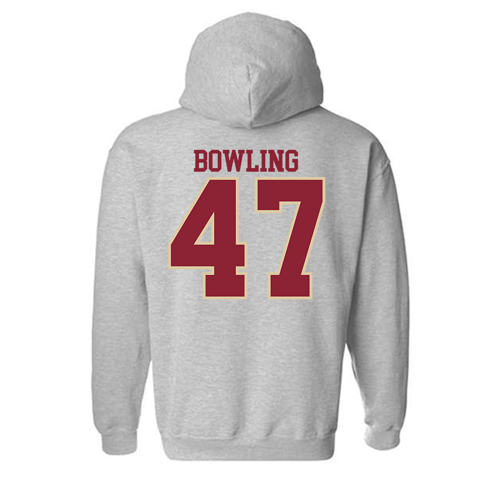 Boston College - NCAA Football : Caden Bowling - Classic Shersey Hooded Sweatshirt