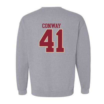 Boston College - NCAA Football : Liam Conway - Classic Shersey Crewneck Sweatshirt