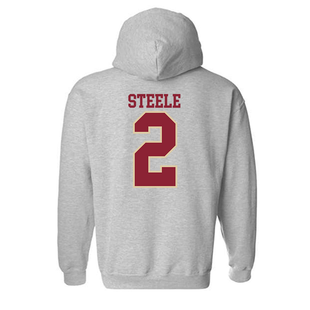 Boston College - NCAA Football : Bryce Steele - Classic Shersey Hooded Sweatshirt