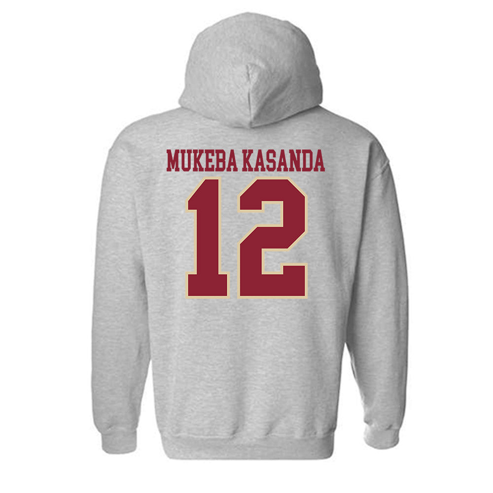 Boston College - NCAA Women's Basketball : Deborah Mukeba Kasanda - Classic Shersey Hooded Sweatshirt