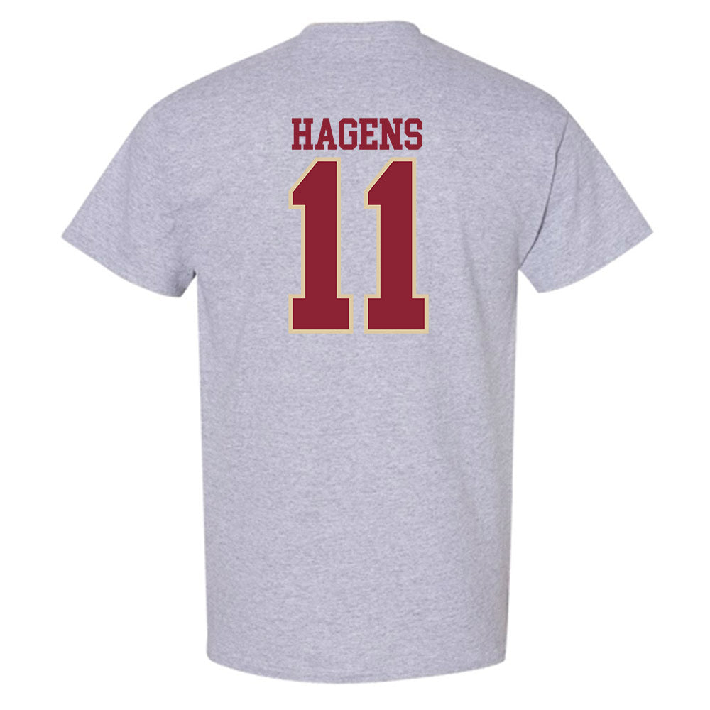 Boston College - NCAA Men's Ice Hockey : Michael Hagens - Classic Shersey T-Shirt-2