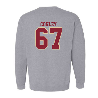 Boston College - NCAA Football : Jack Conley - Classic Shersey Crewneck Sweatshirt