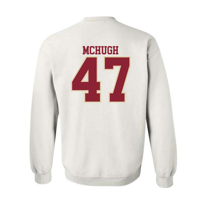 Boston College - NCAA Baseball : Nate Mchugh - Classic Shersey Crewneck Sweatshirt