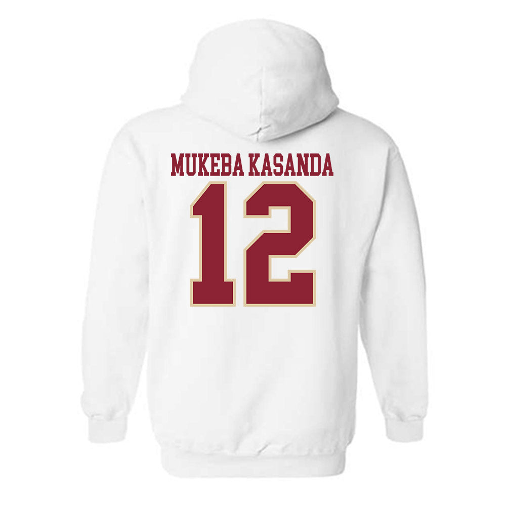 Boston College - NCAA Women's Basketball : Deborah Mukeba Kasanda - Classic Shersey Hooded Sweatshirt