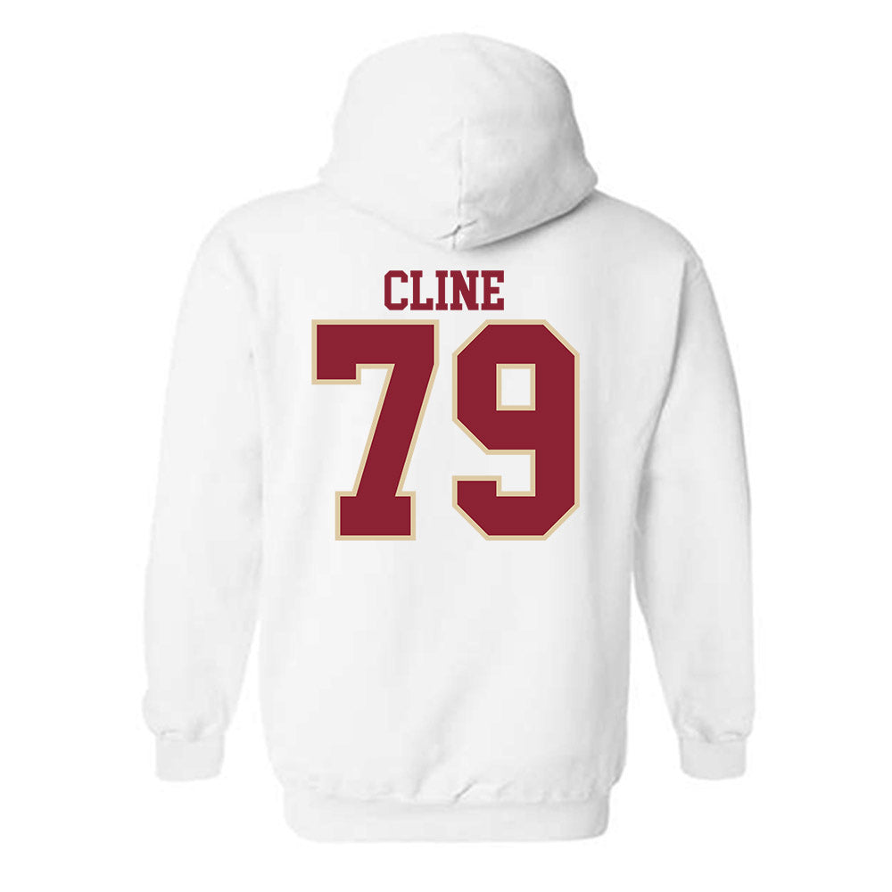 Boston College - NCAA Football : Kevin Cline - Classic Shersey Hooded Sweatshirt