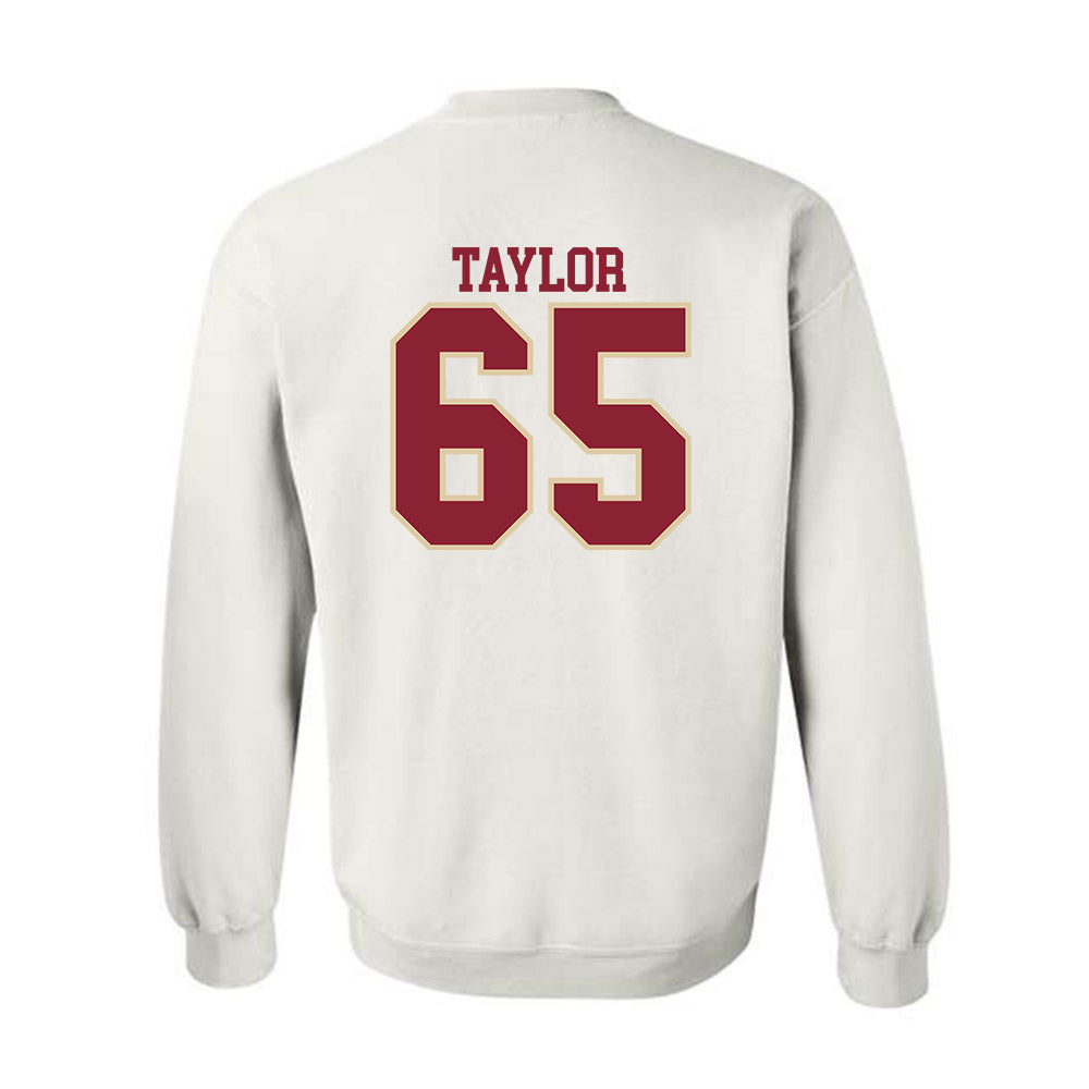 Boston College - NCAA Football : Logan Taylor - Classic Shersey Crewneck Sweatshirt