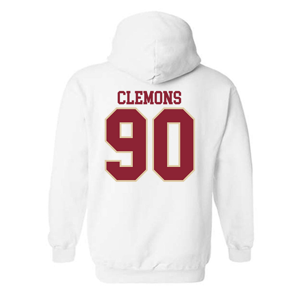 Boston College - NCAA Football : Ty Clemons - Classic Shersey Hooded Sweatshirt