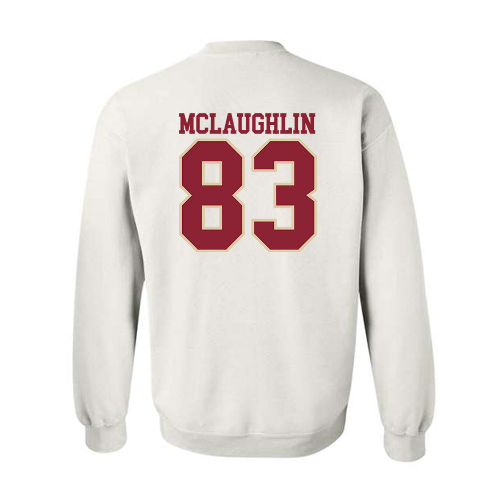 Boston College - NCAA Football : Luke McLaughlin - Classic Shersey Crewneck Sweatshirt