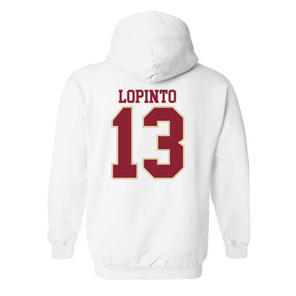 Boston College - NCAA Women's Lacrosse : Emma LoPinto - Classic Shersey Hooded Sweatshirt