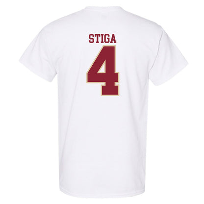 Boston College - NCAA Men's Ice Hockey : Teddy Stiga - Classic Shersey T-Shirt