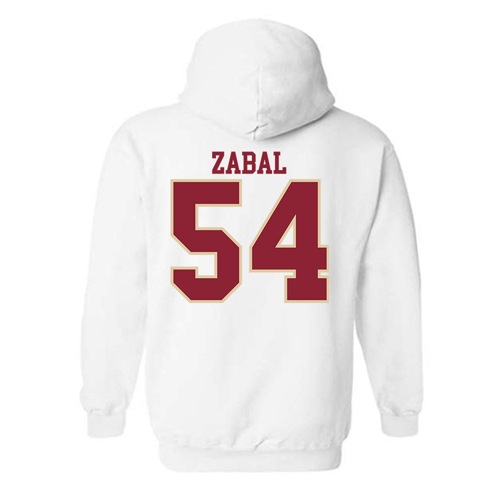 Boston College - NCAA Football : Juan Zabal - Classic Shersey Hooded Sweatshirt