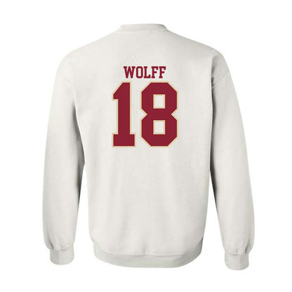 Boston College - NCAA Baseball : Kyle Wolff - Classic Shersey Crewneck Sweatshirt