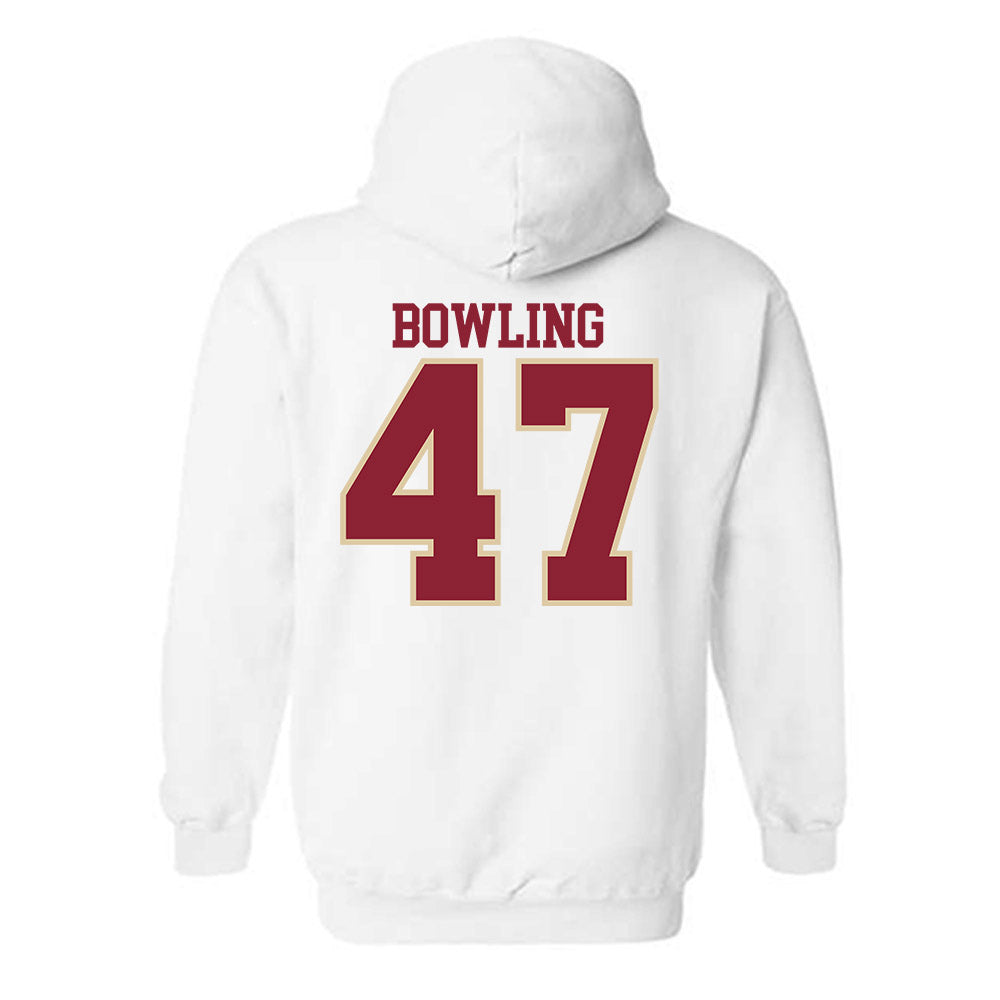 Boston College - NCAA Football : Caden Bowling - Classic Shersey Hooded Sweatshirt