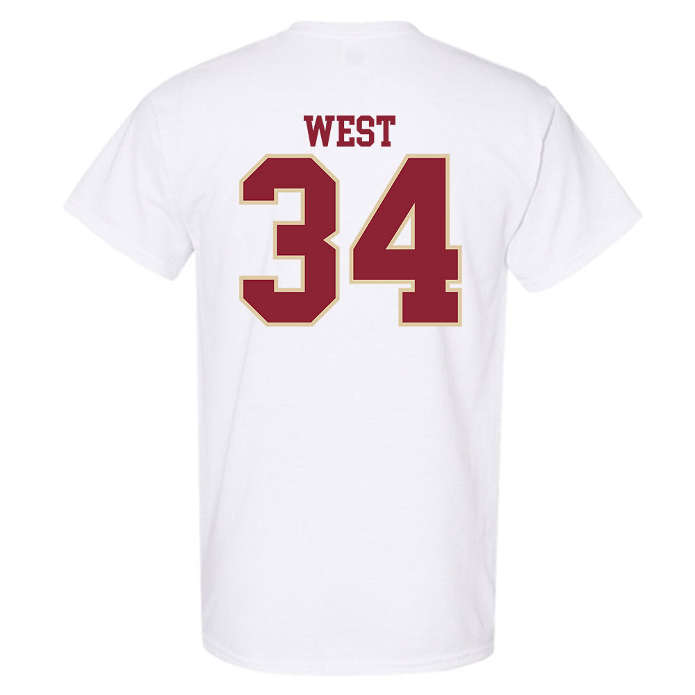 Boston College - NCAA Baseball : John West - Classic Shersey T-Shirt