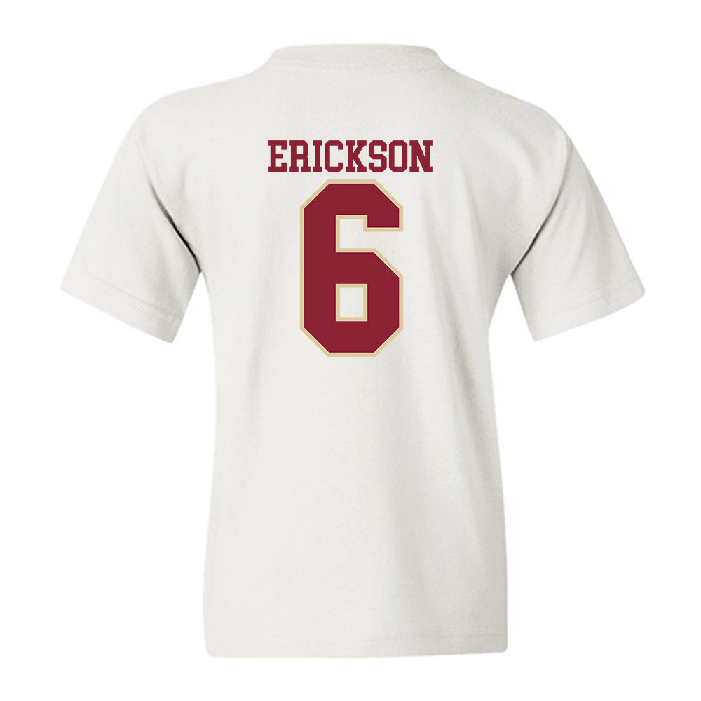 Boston College - NCAA Women's Ice Hockey : Kiley Erickson - Classic Shersey Youth T-Shirt-2