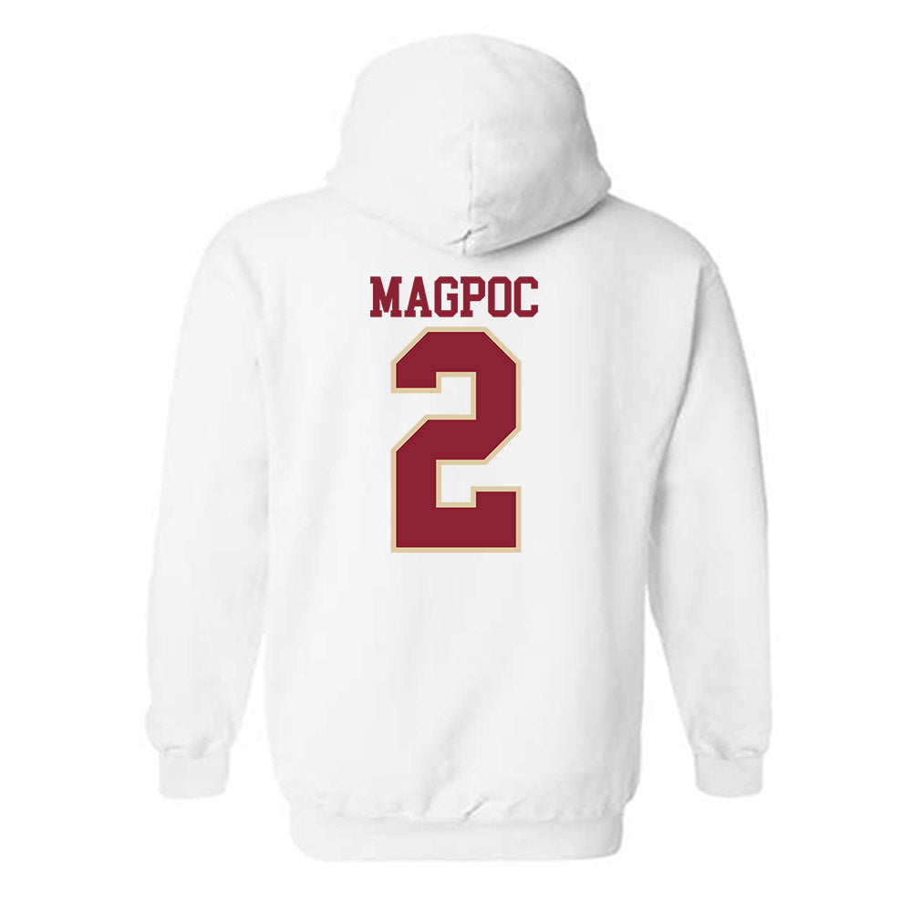 Boston College - NCAA Baseball : Adam Magpoc - Classic Shersey Hooded Sweatshirt