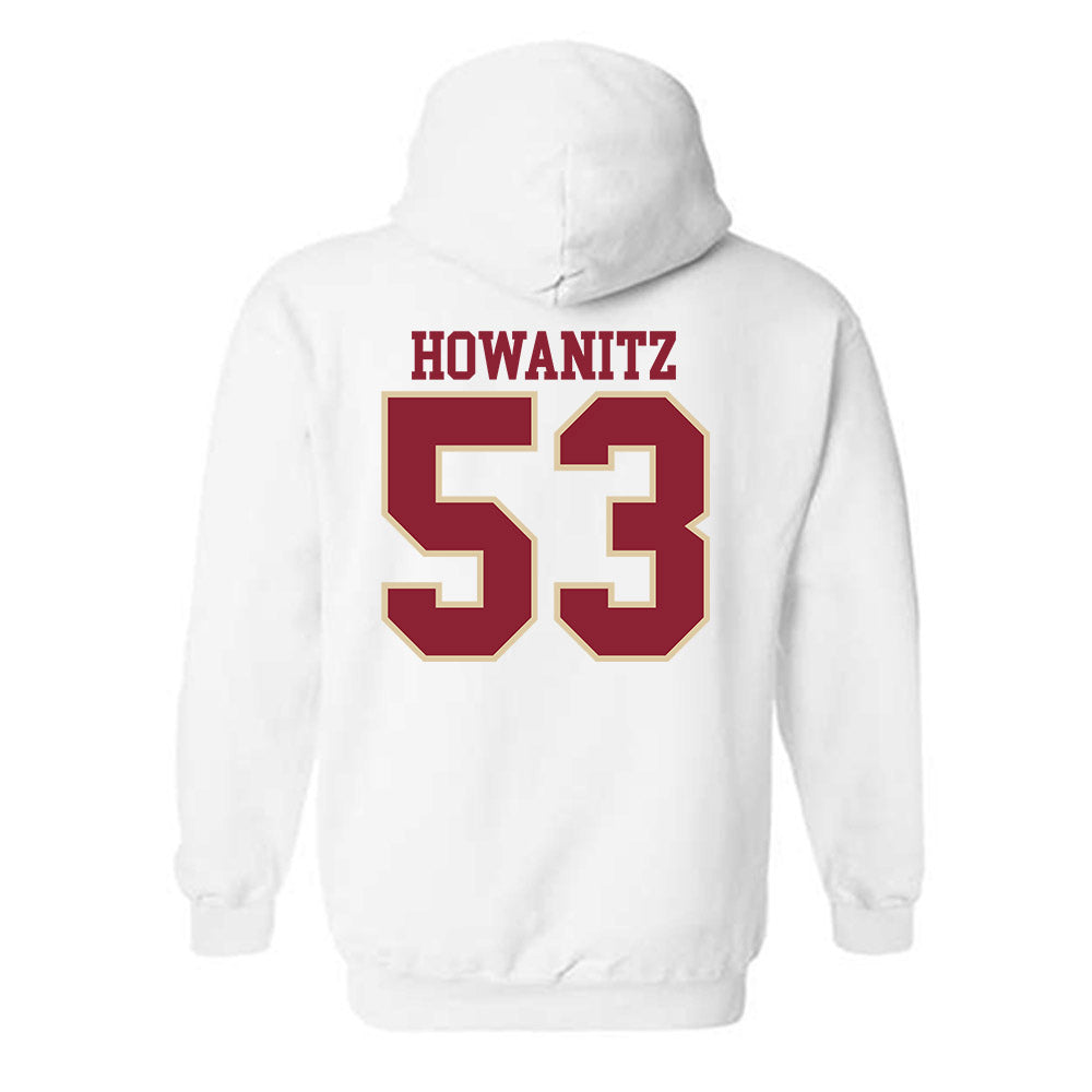 Boston College - NCAA Baseball : Dylan Howanitz - Classic Shersey Hooded Sweatshirt