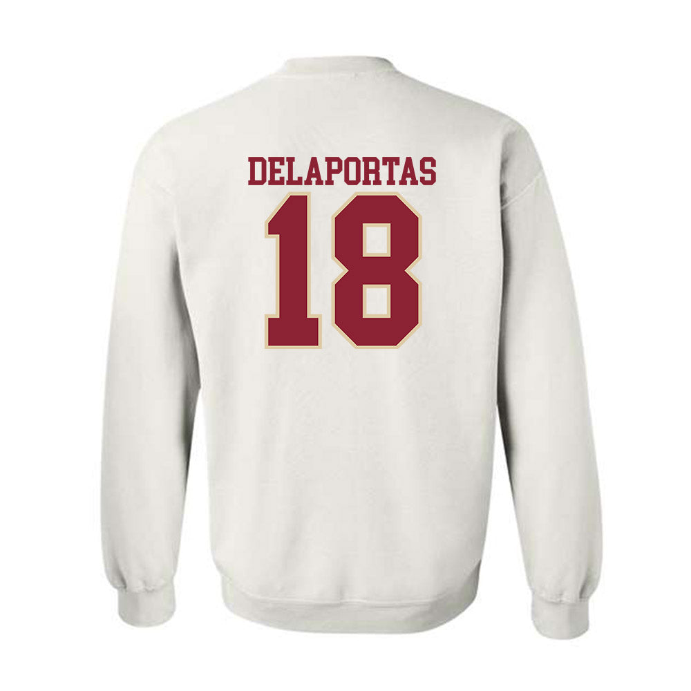 Boston College - NCAA Football : Peter Delaportas - Classic Shersey Crewneck Sweatshirt