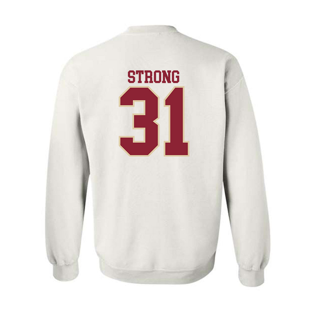 Boston College - NCAA Men's Basketball : Elijah Strong - Classic Shersey Crewneck Sweatshirt