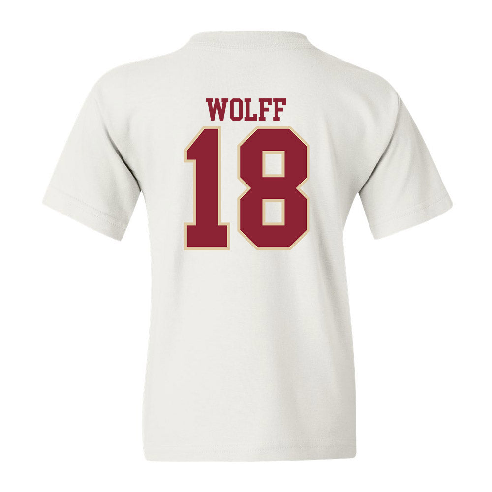 Boston College - NCAA Baseball : Kyle Wolff - Classic Shersey Youth T-Shirt