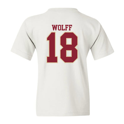 Boston College - NCAA Baseball : Kyle Wolff - Classic Shersey Youth T-Shirt