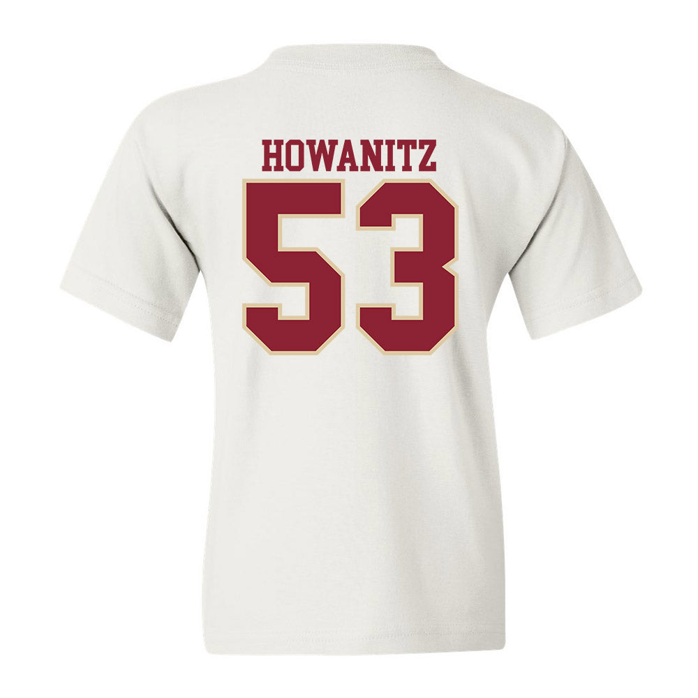 Boston College - NCAA Baseball : Dylan Howanitz - Classic Shersey Youth T-Shirt