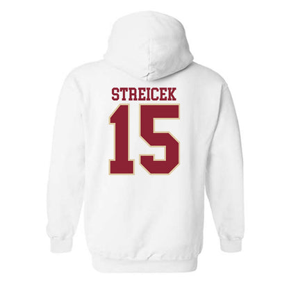 Boston College - NCAA Women's Soccer : Aislin Streicek - Classic Shersey Hooded Sweatshirt