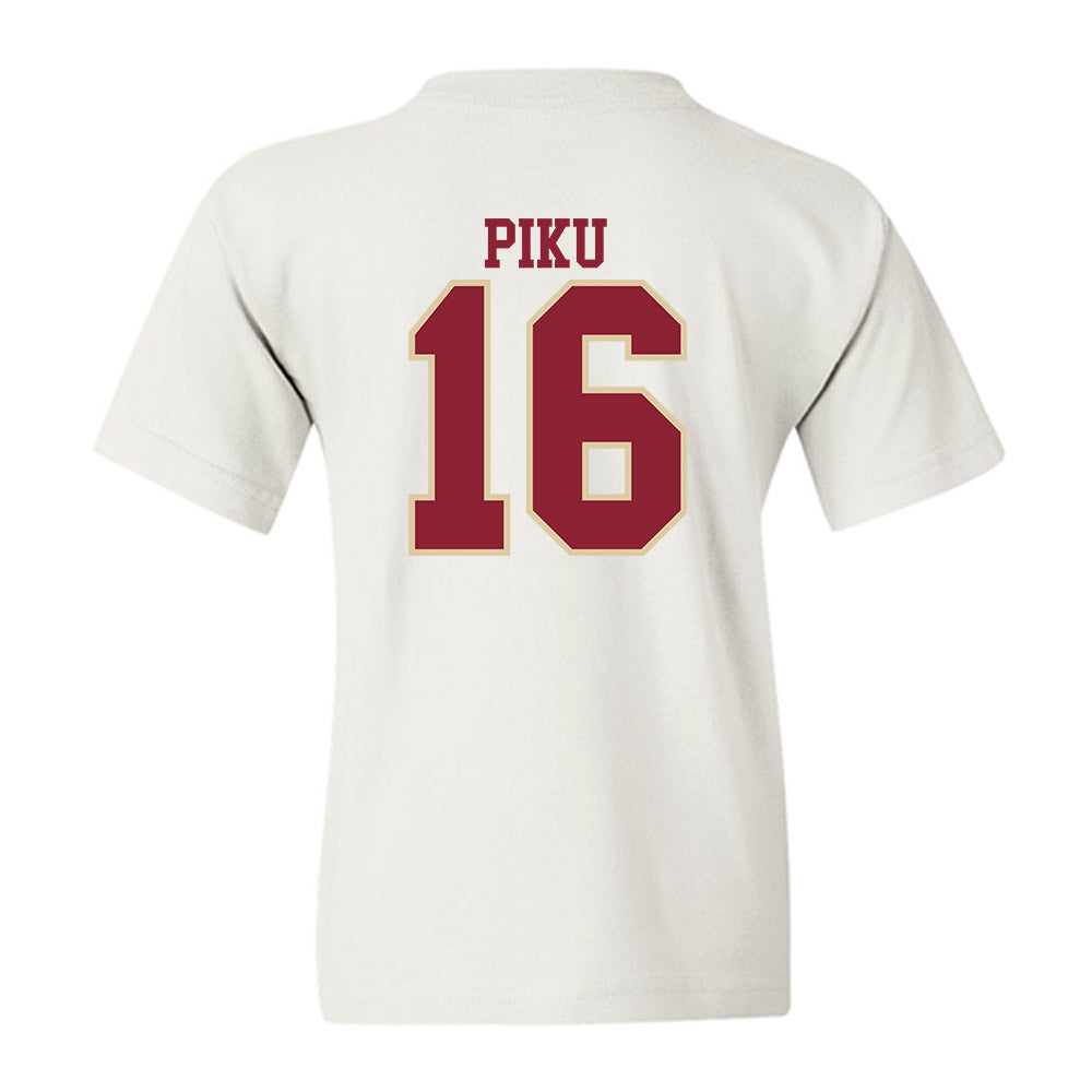 Boston College - NCAA Women's Ice Hockey : Tricia Piku - Classic Shersey Youth T-Shirt-3