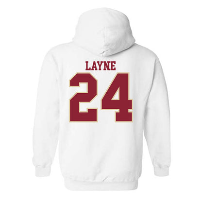 Boston College - NCAA Women's Volleyball : Sequoia Layne - Classic Shersey Hooded Sweatshirt