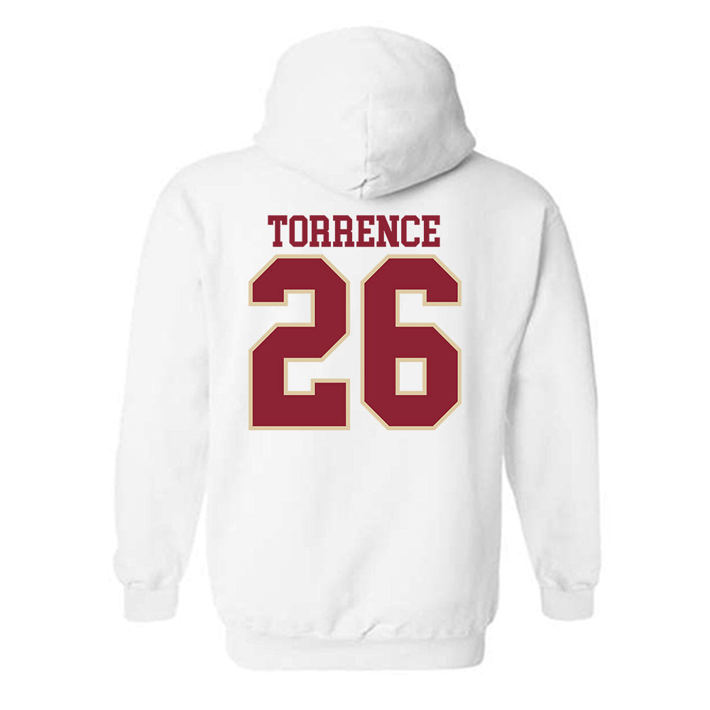 Boston College - NCAA Football : Syair Torrence - Classic Shersey Hooded Sweatshirt