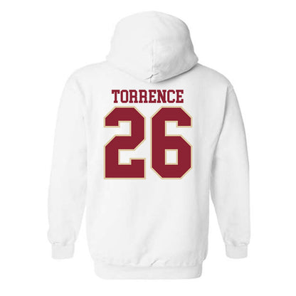 Boston College - NCAA Football : Syair Torrence - Classic Shersey Hooded Sweatshirt