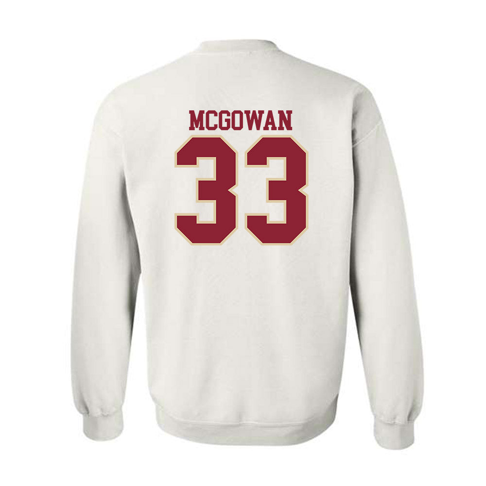 Boston College - NCAA Football : Owen McGowan - Classic Shersey Crewneck Sweatshirt