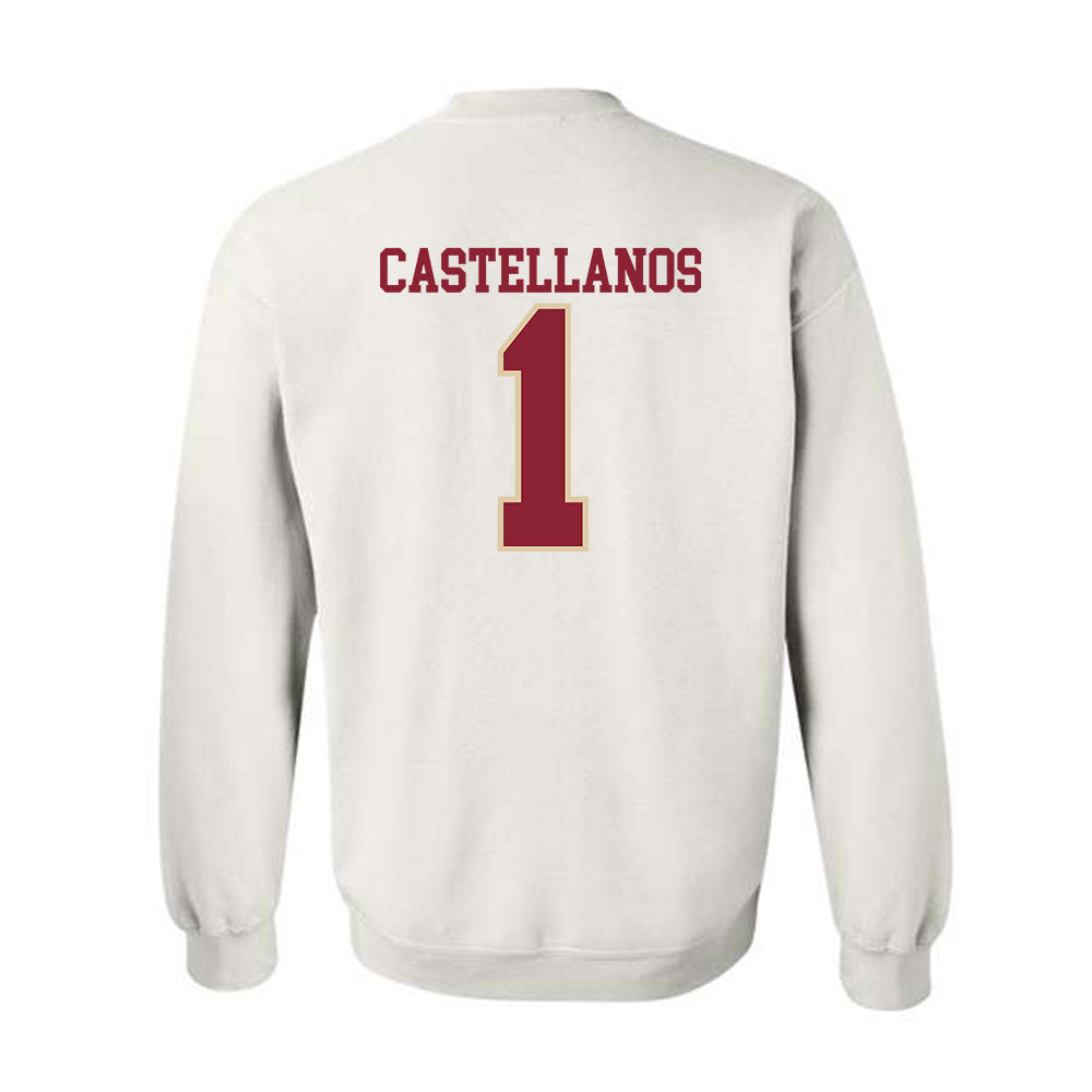 Boston College - NCAA Football : Thomas Castellanos - Classic Shersey Crewneck Sweatshirt