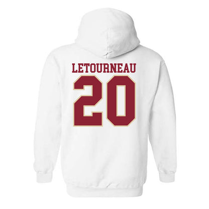 Boston College - NCAA Men's Ice Hockey : Dean Letourneau - Classic Shersey Hooded Sweatshirt