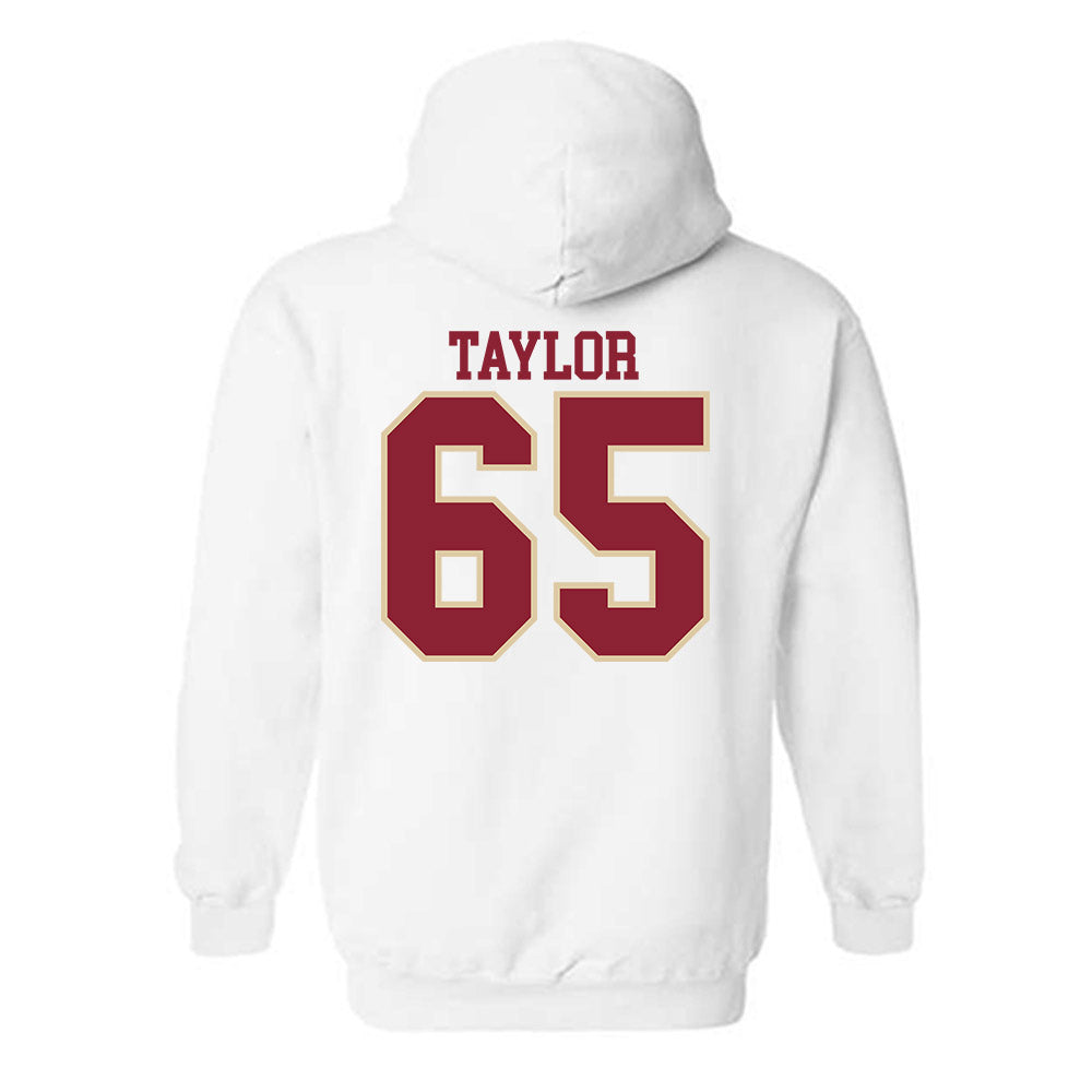 Boston College - NCAA Football : Logan Taylor - Classic Shersey Hooded Sweatshirt