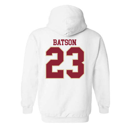 Boston College - NCAA Football : Cole Batson - Classic Shersey Hooded Sweatshirt