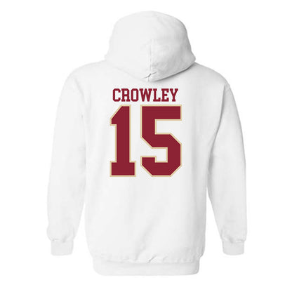 Boston College - NCAA Baseball : Aidan Crowley - Classic Shersey Hooded Sweatshirt