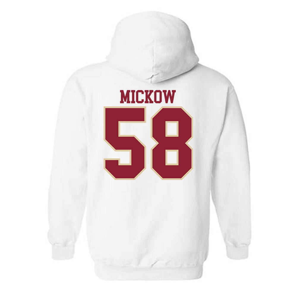 Boston College - NCAA Football : Ryan Mickow - Classic Shersey Hooded Sweatshirt