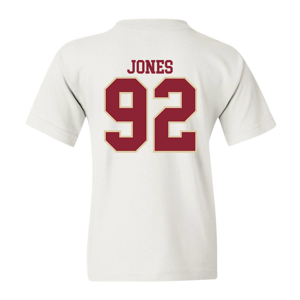 Boston College - NCAA Football : Caleb Jones - Classic Shersey Youth T-Shirt