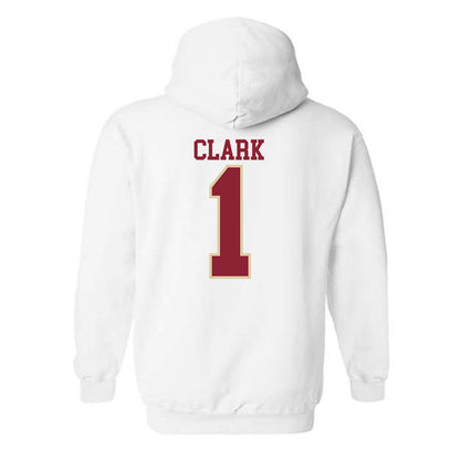 Boston College - NCAA Baseball : Mason Clark - Classic Shersey Hooded Sweatshirt-2