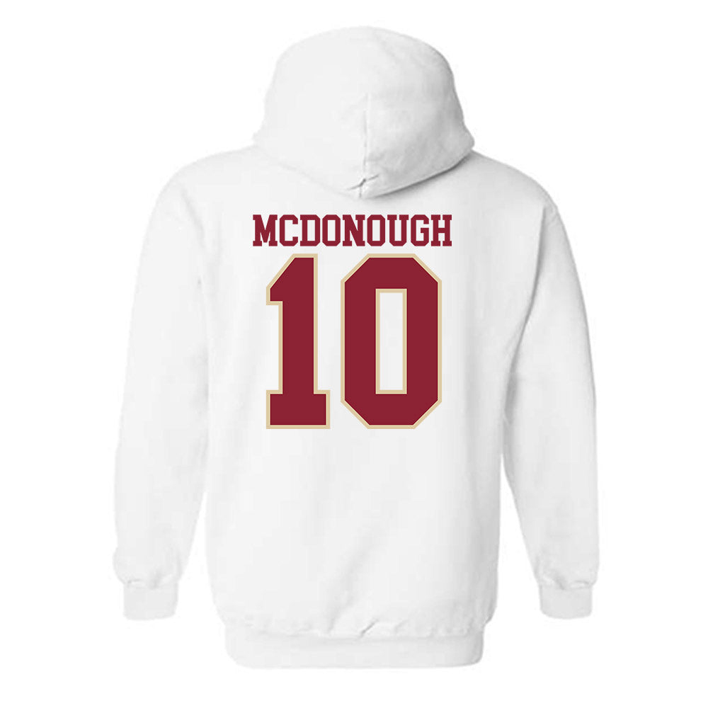 Boston College - NCAA Softball : Darien McDonough - Classic Shersey Hooded Sweatshirt