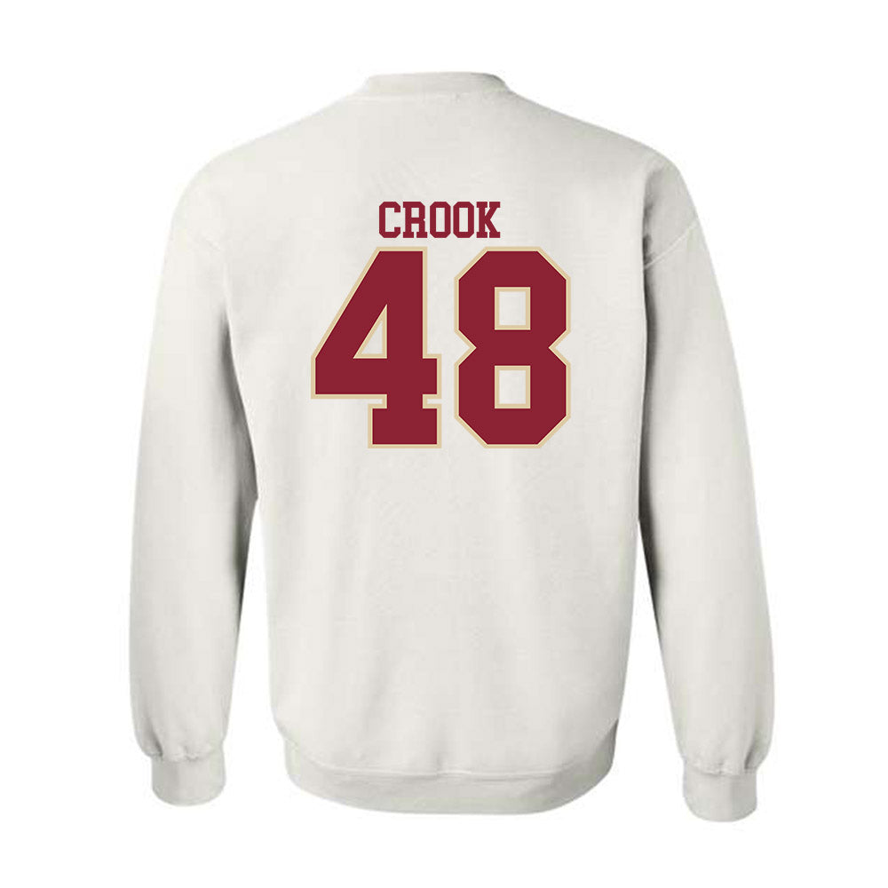 Boston College - NCAA Football : Cooper Crook - Classic Shersey Crewneck Sweatshirt