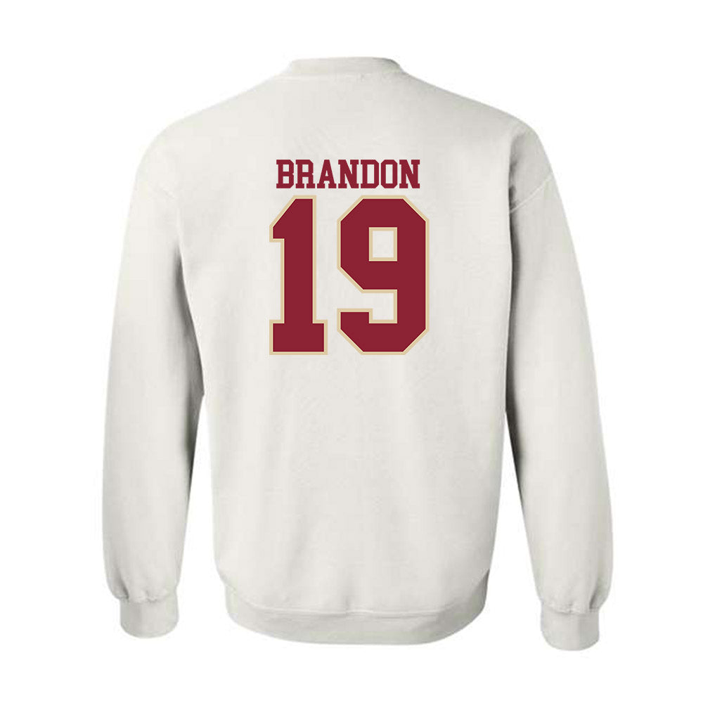 Boston College - NCAA Football : Jack Brandon - Classic Shersey Crewneck Sweatshirt