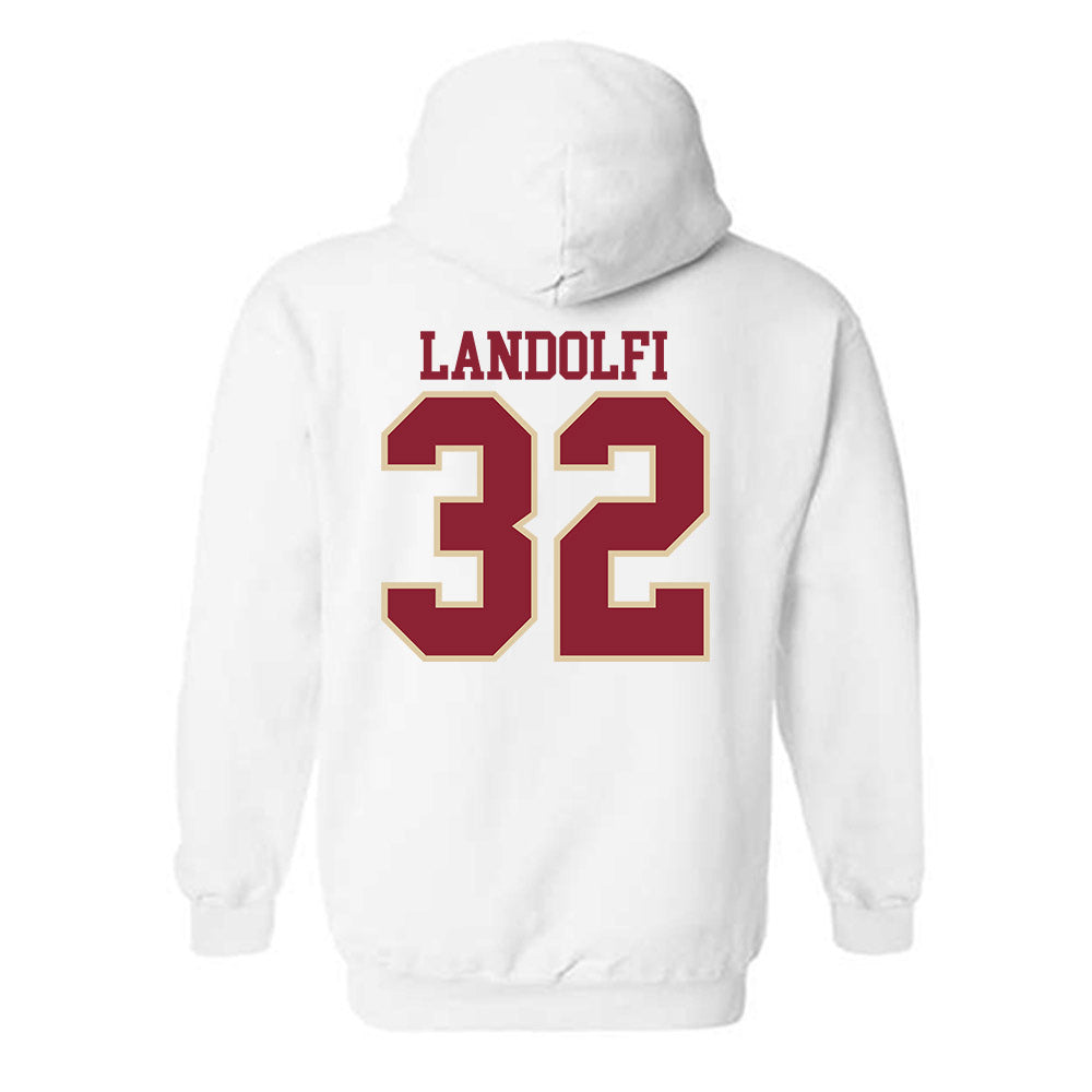 Boston College - NCAA Football : Michael Landolfi - Classic Shersey Hooded Sweatshirt