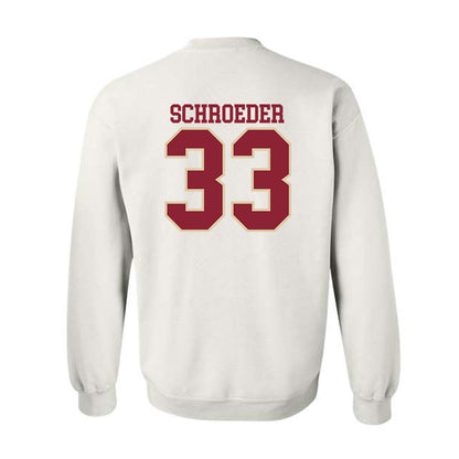 Boston College - NCAA Baseball : Eric Schroeder - Classic Shersey Crewneck Sweatshirt