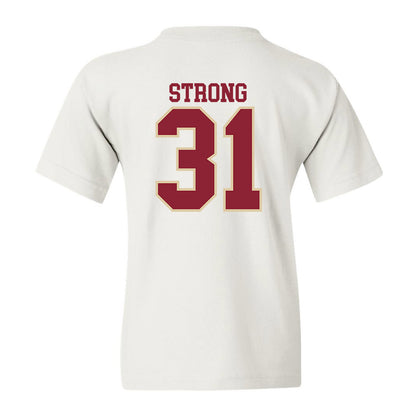 Boston College - NCAA Men's Basketball : Elijah Strong - Classic Shersey Youth T-Shirt